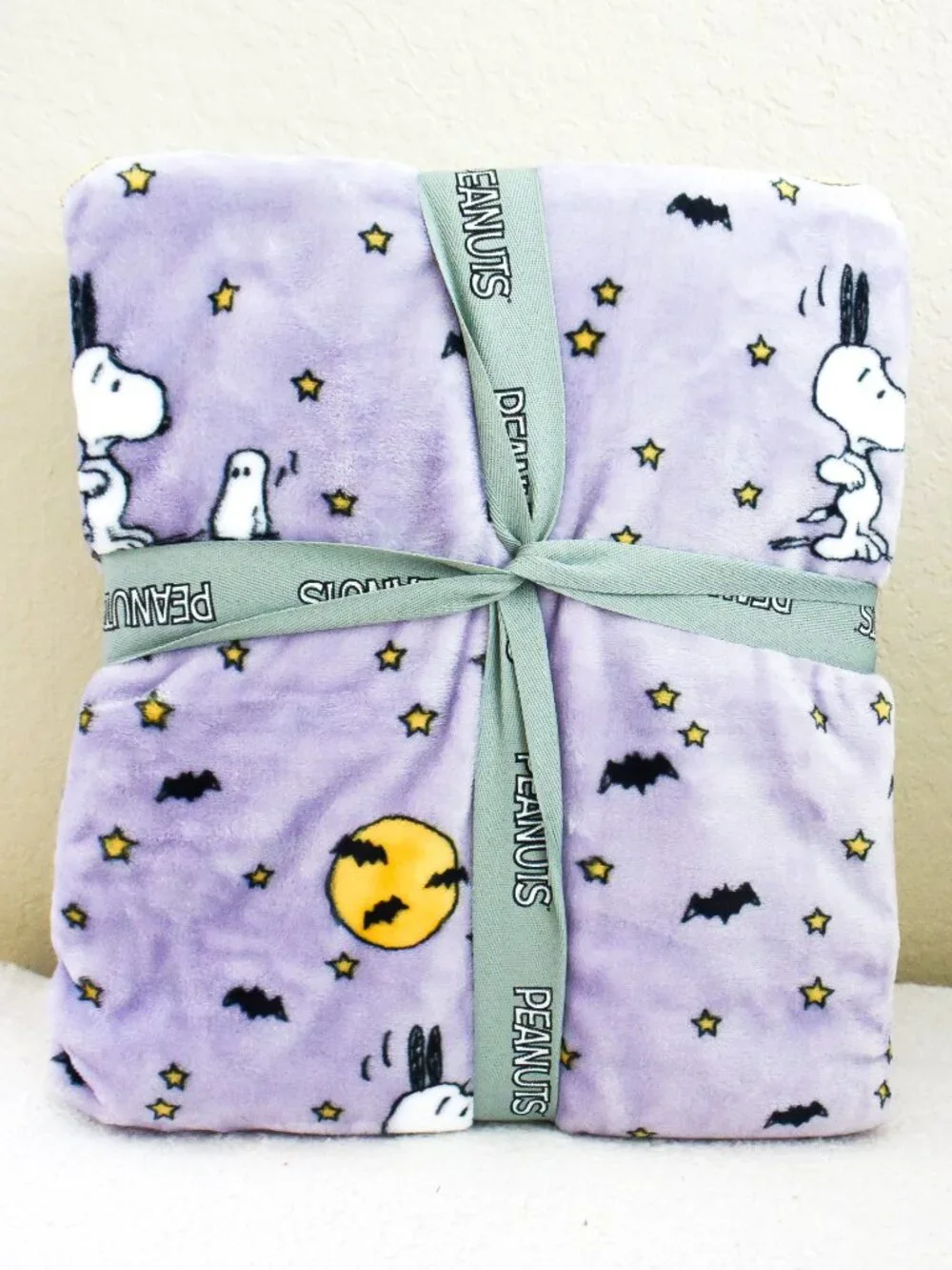 *Peanuts* Halloween Snoopy Purple Berkshire Home Blanket - 60x90 - NEW!